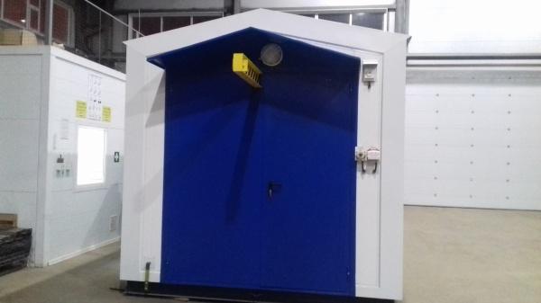 Блок хранения пожарного инвентаря